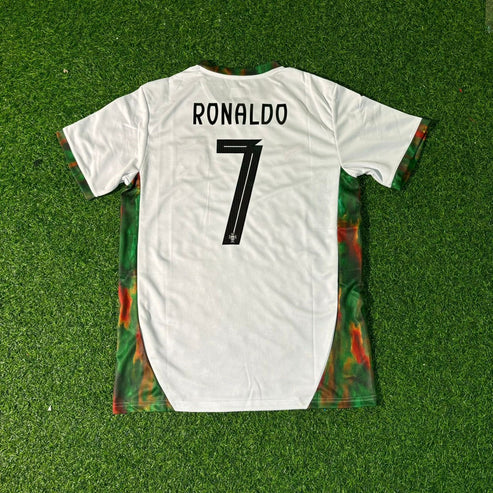 2026 World Cup Christiano Ronaldo Team Portugal White Jersey