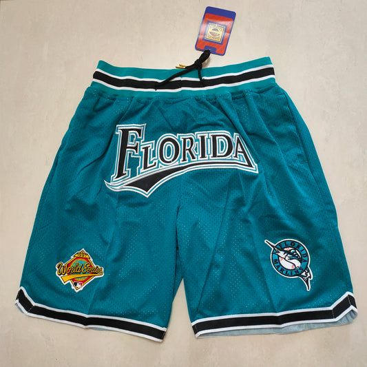 MIAMI MARLINS BLUE SHORTS FLORDIA VERSIONS