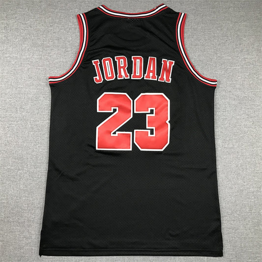 CHICAGO BULLS MICHAEL JORDAN RED BLACK JERSEY
