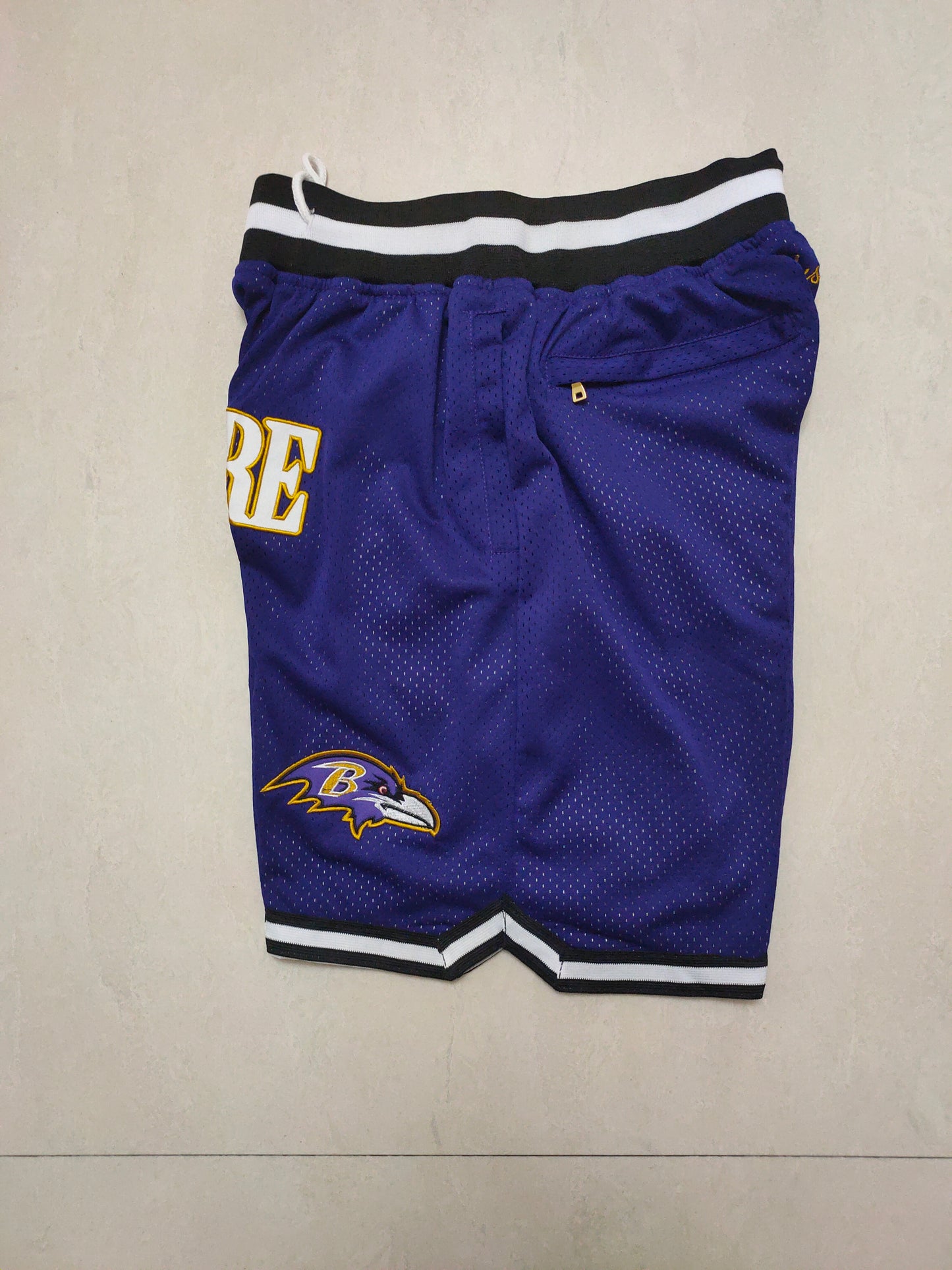 BALTIMORE RAVENS PURPLE SHORTS