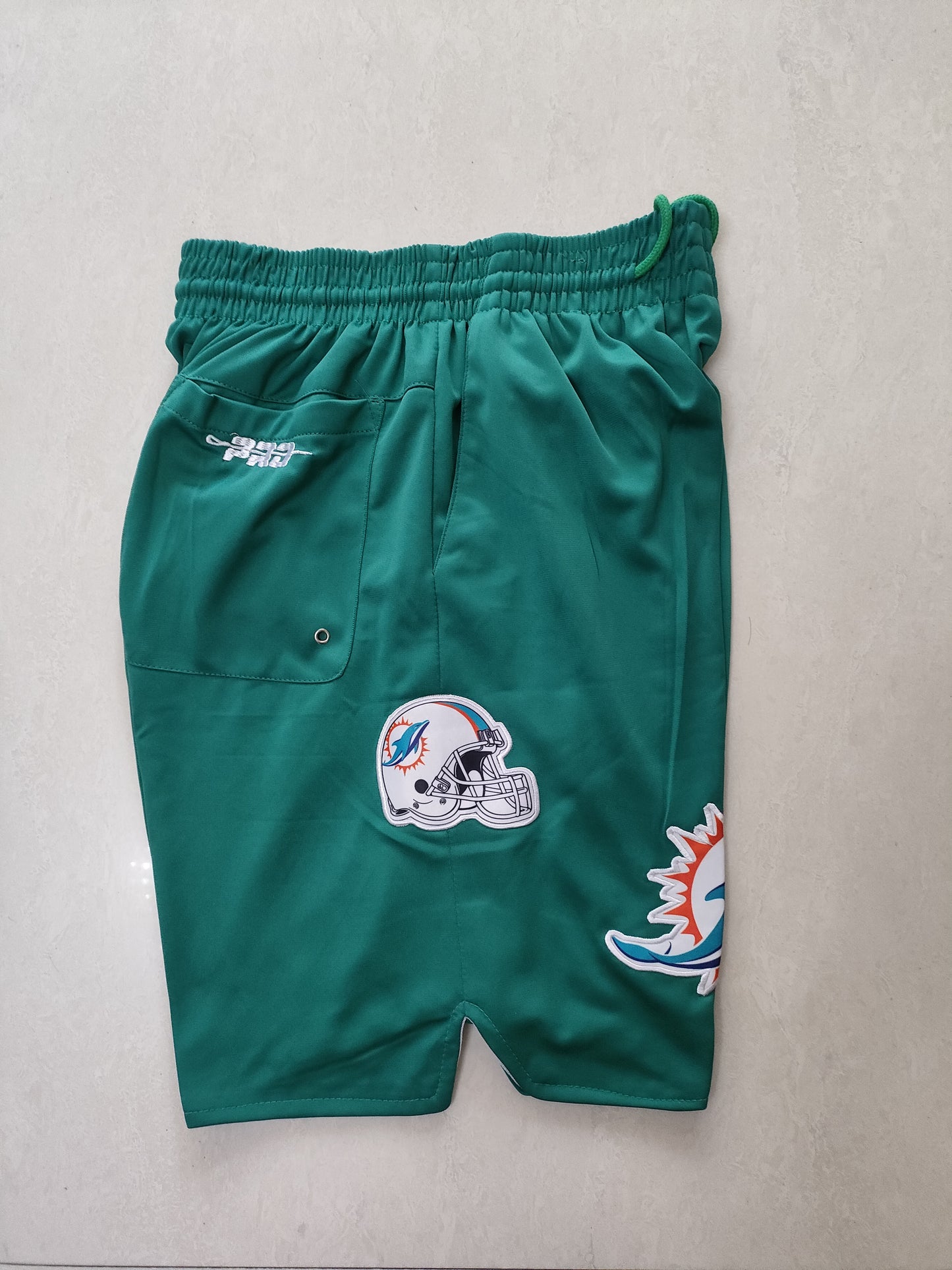 MIAMI DOLPHINS BLUE SHORTS