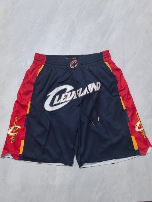 CLEVELAND CAVELIERS BLUE SHORTS