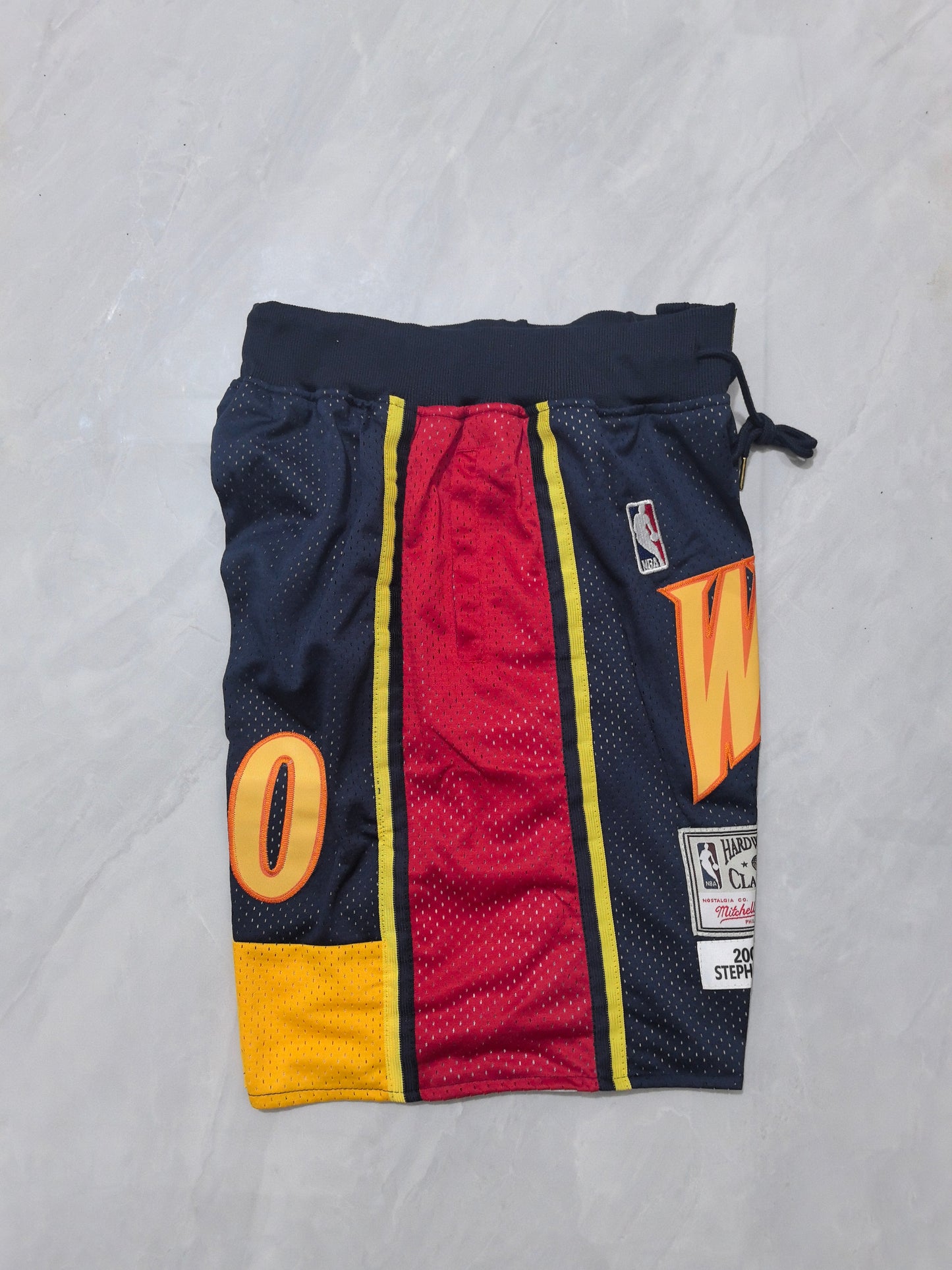 GOLDEN STATE WARRIORS BLUE SHORTS