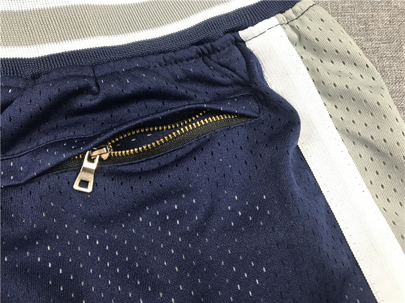 NEW YORK YANKEES BLUE AND GREY SHORTS