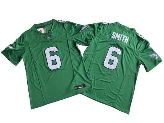 PHILADELPHIA EAGLES DEVONTA SMITH KELLY GREEN JERSEY