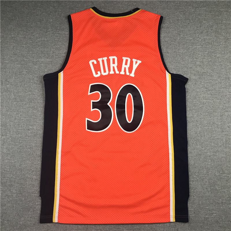 GOLDEN STATE WARRIORS STEPHEN CURRY ORANGE JERSEY