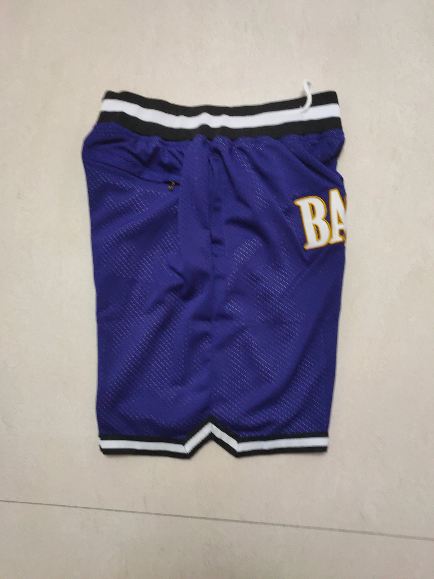 BALTIMORE RAVENS PURPLE SHORTS