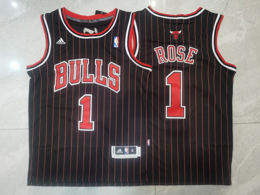 CHICAGO BULLS DERRICK ROSE RED RETRO JERSEY