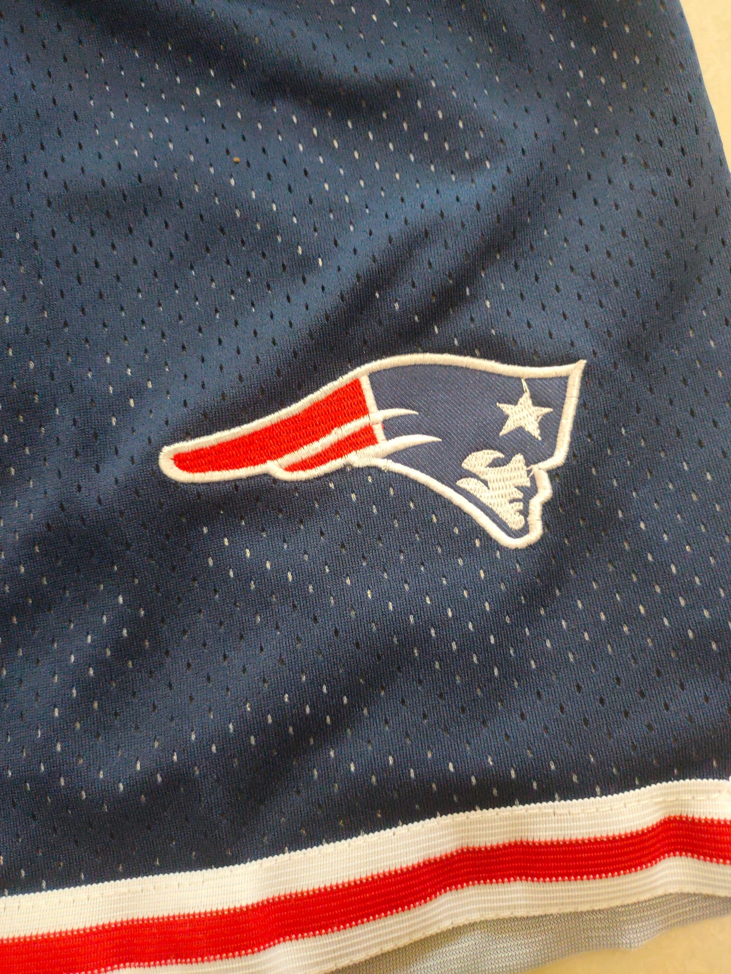 NEW ENGLAND PATRIOT'S BLUE SHORTS