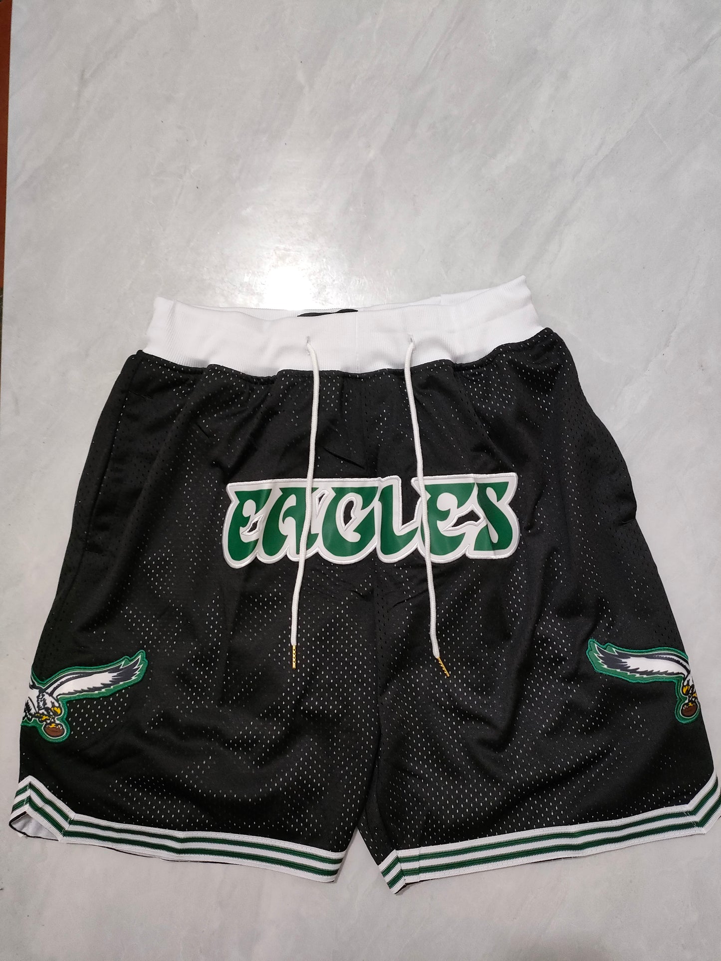PHILIDELPHIA EAGLES BLACK SHORTS
