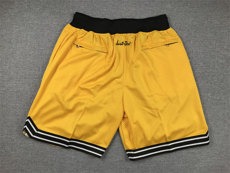 PITTSBURGH STEELERS YELLOW SHORTS