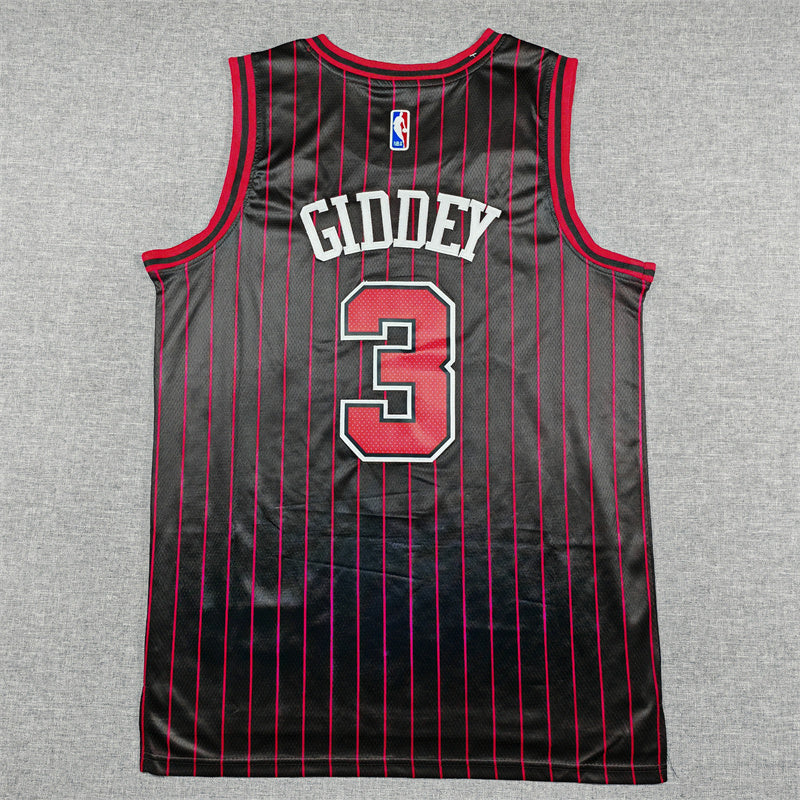 CHICAGO BULLS JOSH GIDDEY RED JERSEY