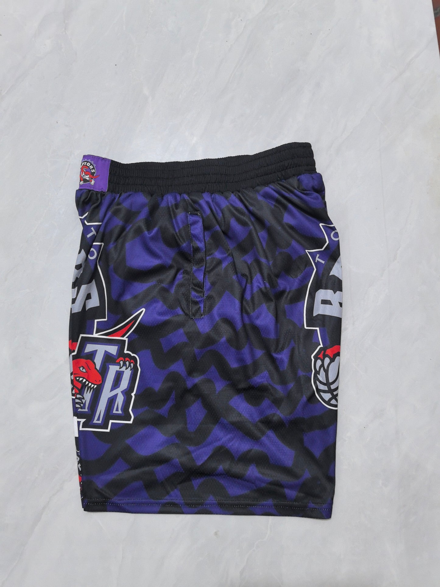 TORONTO RAPTORS PURPLE SHORTS