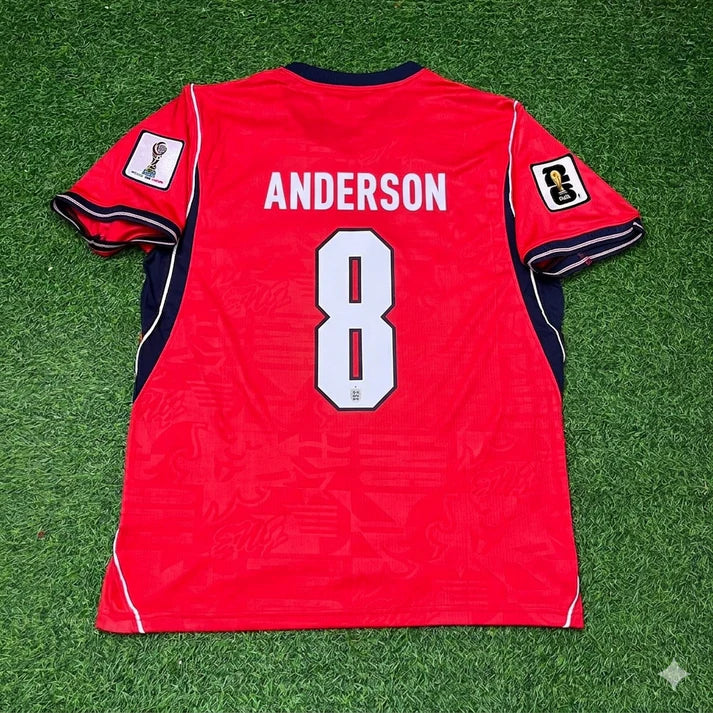 2026 WORLD CUP ELLIOT ANDERSON TEAM ENGLAND RED JERSEY