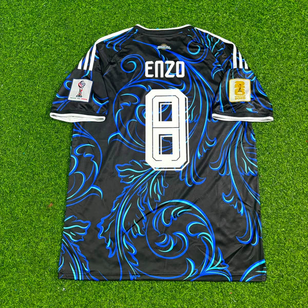 2026 WORLD CUP ENZO FERNANDEZ TEAM ARGENTINA BLUE JERSEY