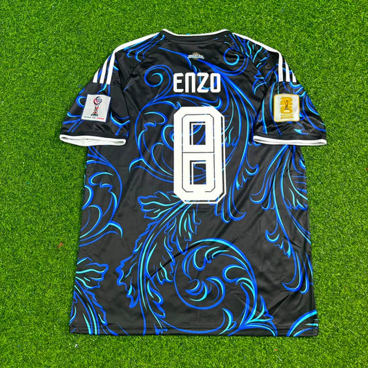 2026 WORLD CUP ENZO FERNANDEZ TEAM ARGENTINA BLUE JERSEY