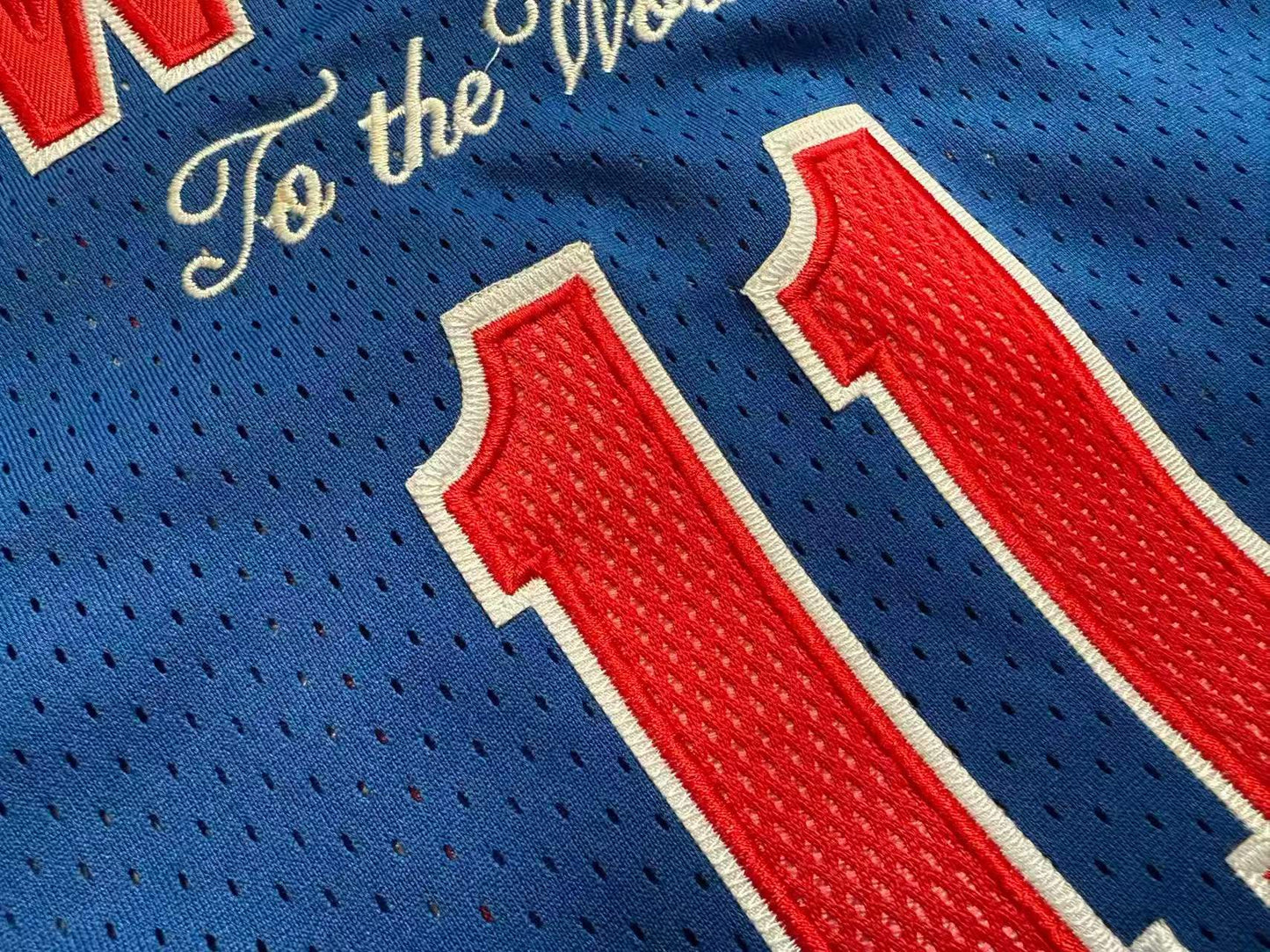 NEW YORK KNICKS JALEN BRUNSON BLUE JERSEY