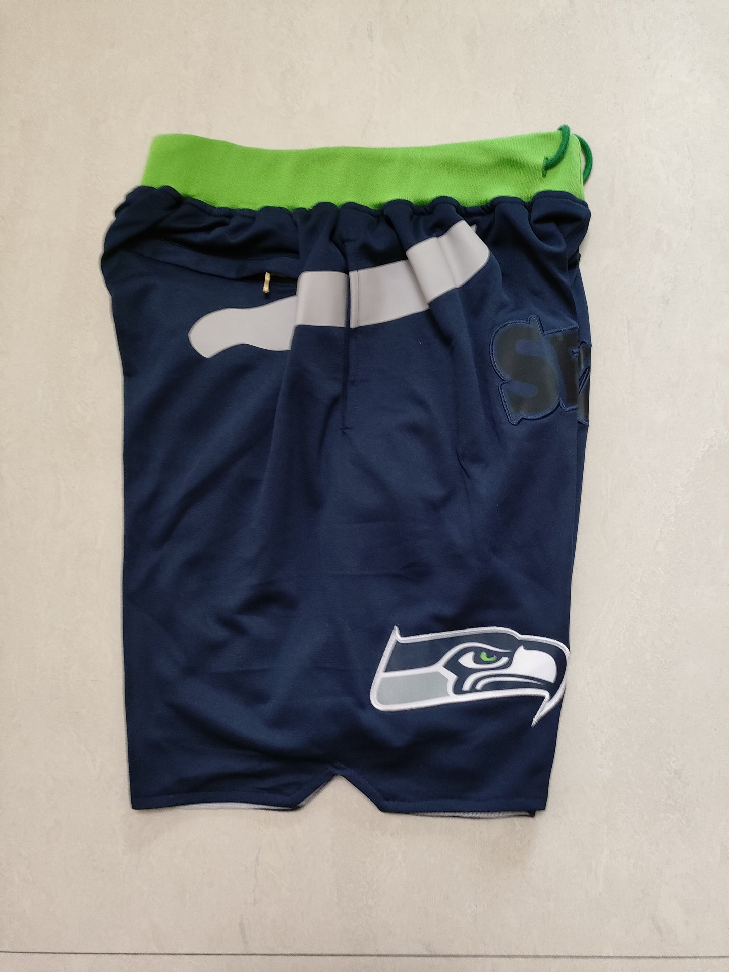 SEATTLE SEAHAWKS BLUE SHORTS