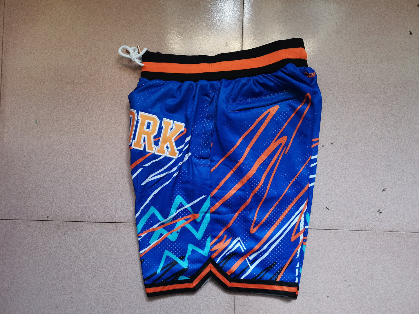 NEW YORK KNICKS BLUE SHORTS