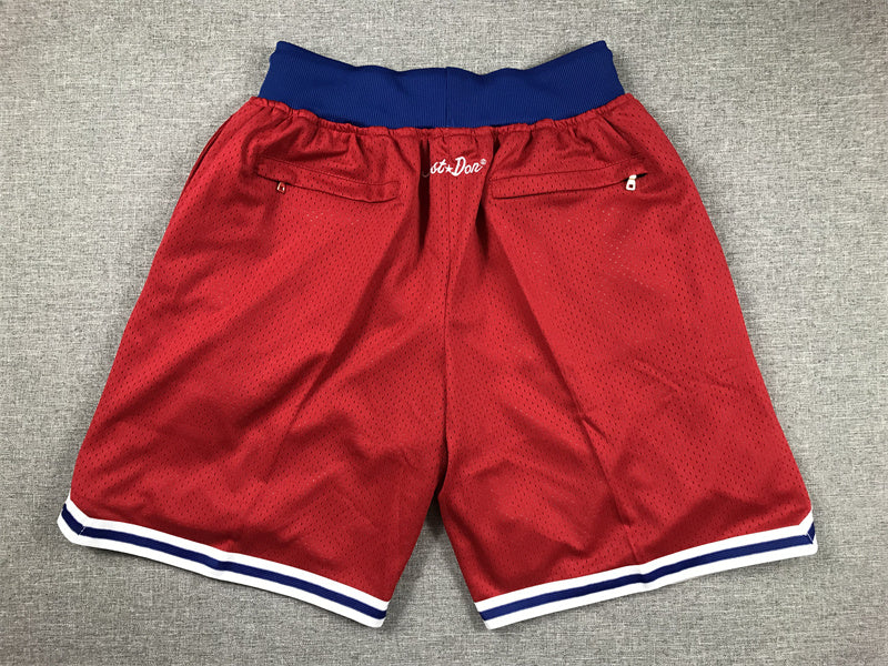 NEW ENGLAND PATRIOTS RED SHORTS