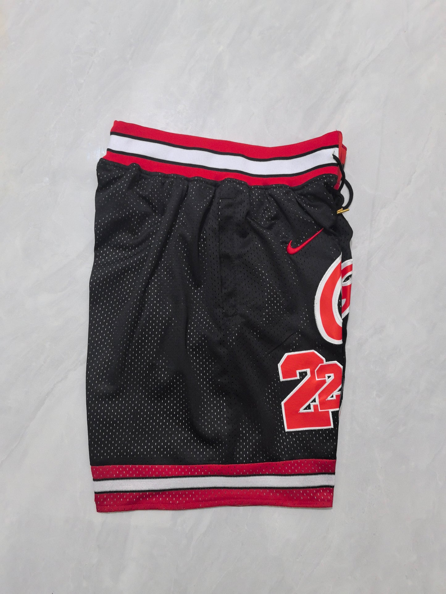CHICAGO BULLS MICHAEL JORDAN BLACK SHORTS