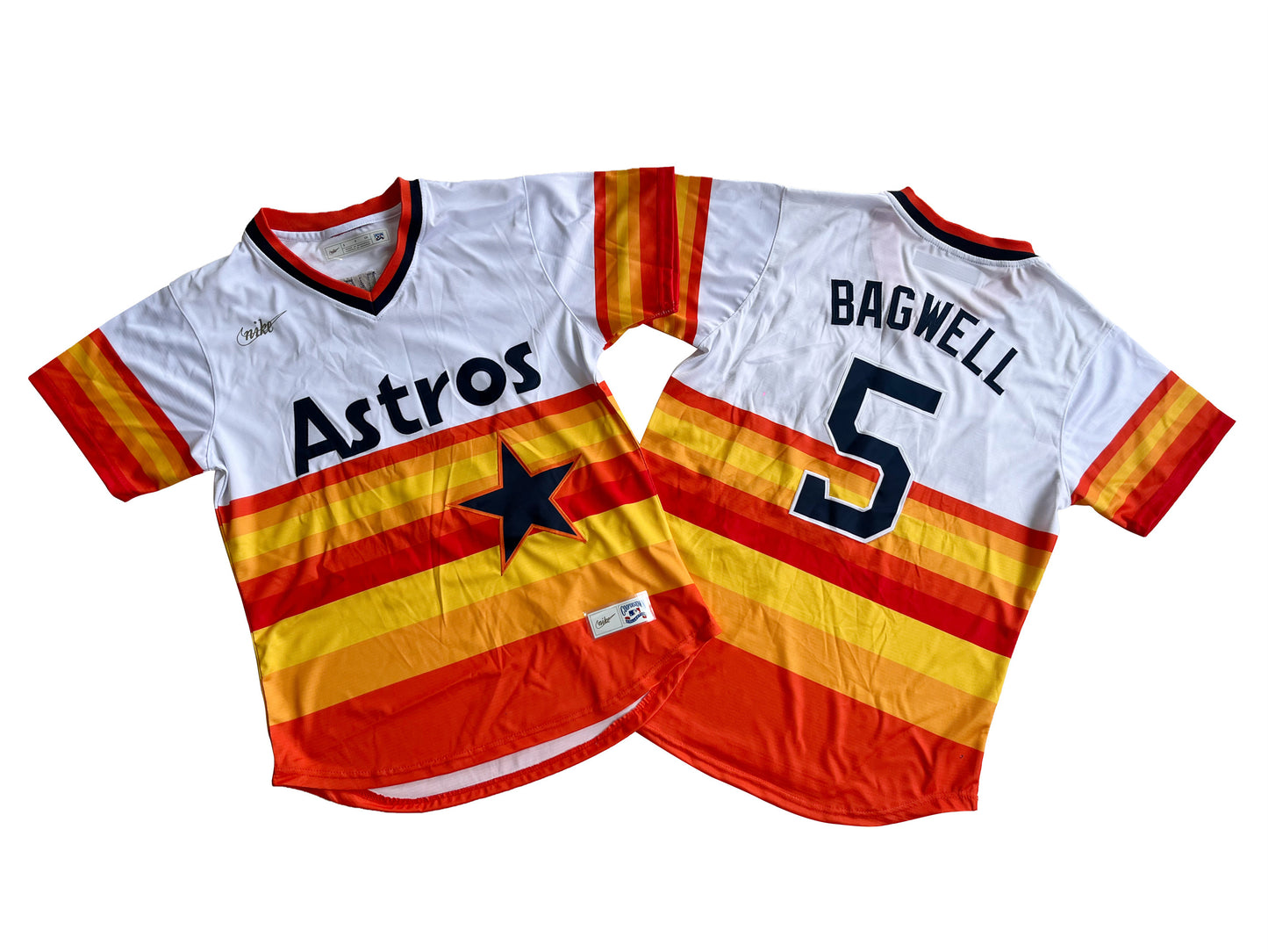 HOUSTON ASTROS JEFF BAGWELL WHITE JERSEY
