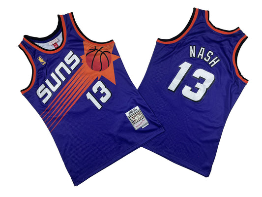 PHOENIX SUNS STEVE NASH PURPLE JERSEY