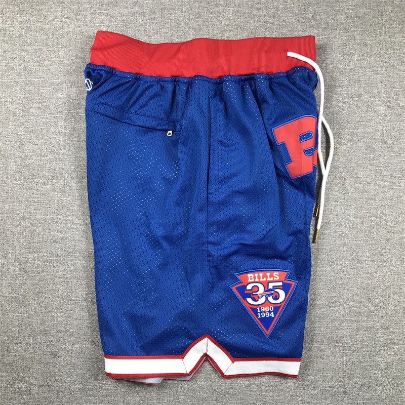 BUFFALO BILLS BLUE SHORTS