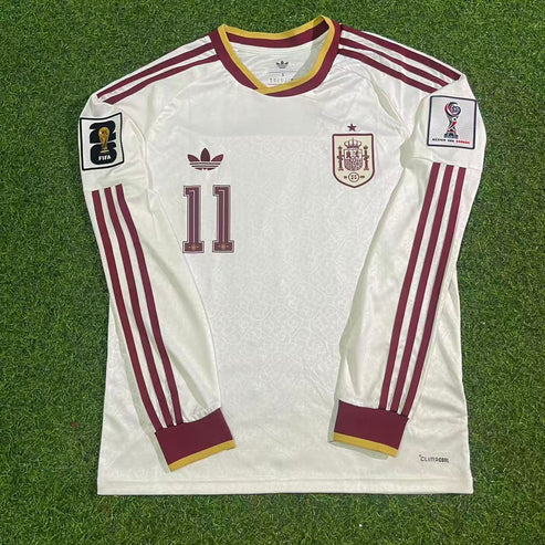 2026 WORLD CUP FERRAN TORRES TEAM SPAIN WHITE JERESEY