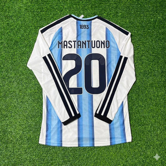 2026 WORLD CUP FRANCO MASTANTUONO TEAM ARGENTINA BLUE JERSEY