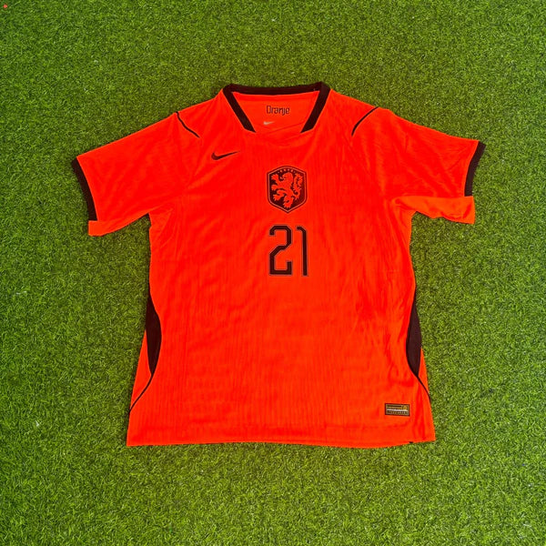2026 WORLD CUP FRENKIE DE JONG TEAM NETHERLANDS ORANGE JERSEY