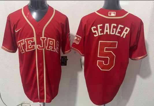 Corey Seager Tejas Rangers Baseball Jersey