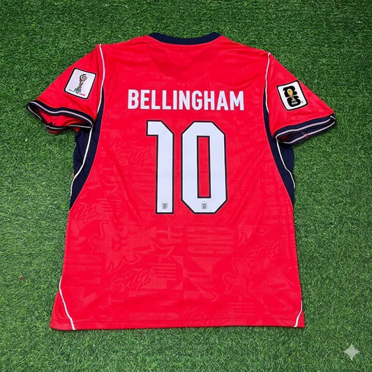 2026 WORLD CUP JUDE BELLINGHAM TEAM ENGLAND RED JERSEY