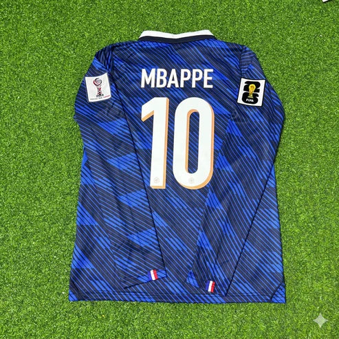 2026 World Cup Kylian Mbappe Team France Blue Jersey