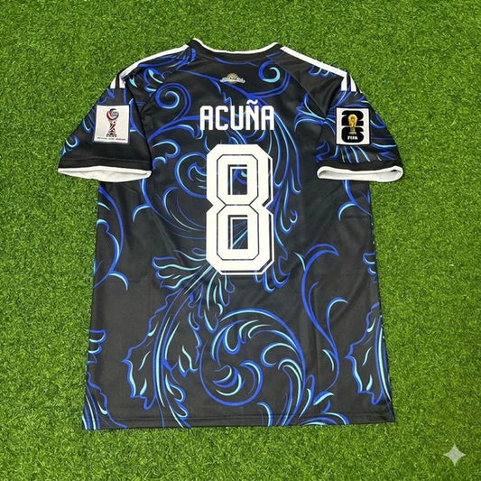 2026 WORLD CUP MARCOS ACUNA TEAM ARGENTINA BLUE JERSEY