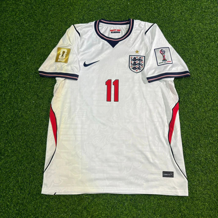 2026 WORLD CUP MARCUS RASHFORD TEAM ENGLAND WHITE JERSEY