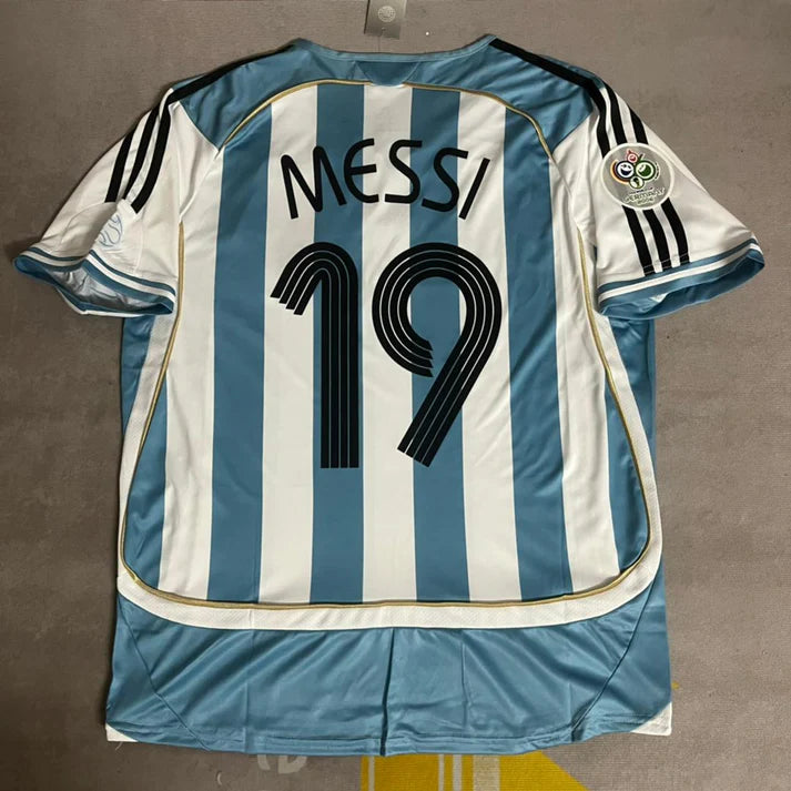 Lionel Messi Argentina Retro Jersey