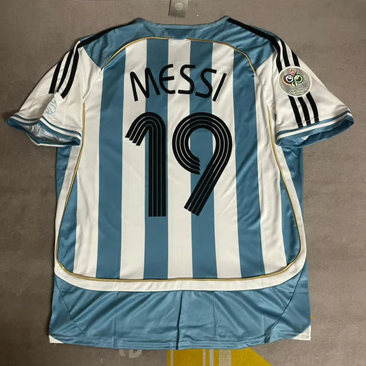 Lionel Messi Argentina Retro Jersey