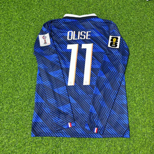 2026 World Cup Michael Olise Team France Blue Jersey