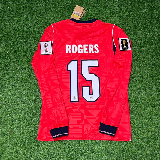 2026 WORLD CUP MORGAN ROGERS TEAM ENGLAND RED JERSEY