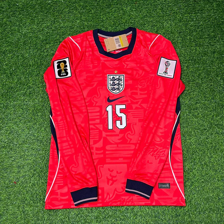 2026 WORLD CUP MORGAN ROGERS TEAM ENGLAND RED JERSEY