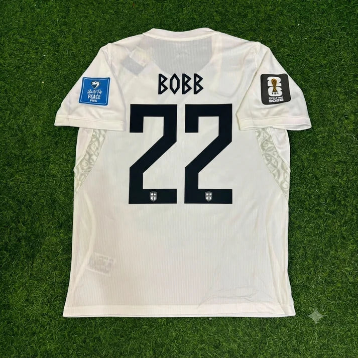 2026 WORLD CUP OSCAR BOBB TEAM NORWAY WHITE JERSEY