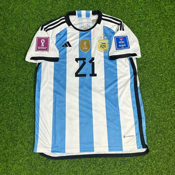 2026 WORLD CUP PAULO DYBALA TEAM ARGENTINA BLUE JERSEY