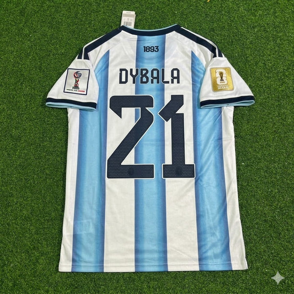 2026 WORLD CUP PAULO DYBALA TEAM ARGENTINA BLUE JERSEY