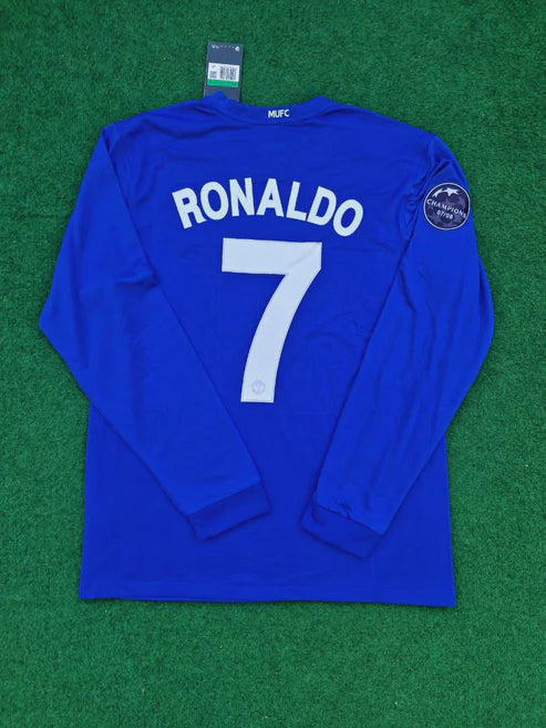 Ronaldo Manchester United 2008 Fifa World Cup Champions League Patch Retro Jersey