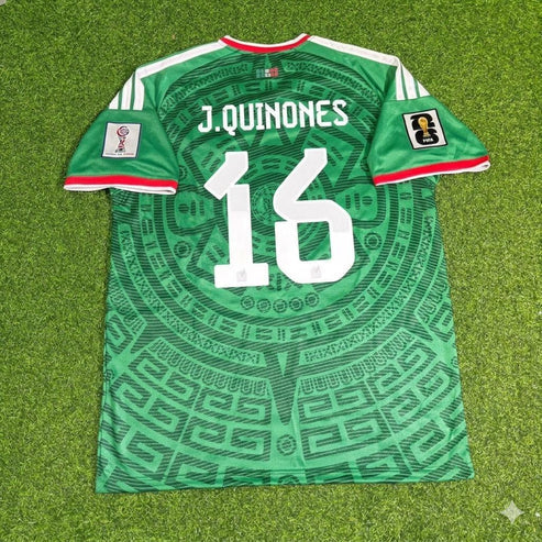2026 WORLD CUP JULIAN QUINONES TEAM MEXICO GREEN JERSEY