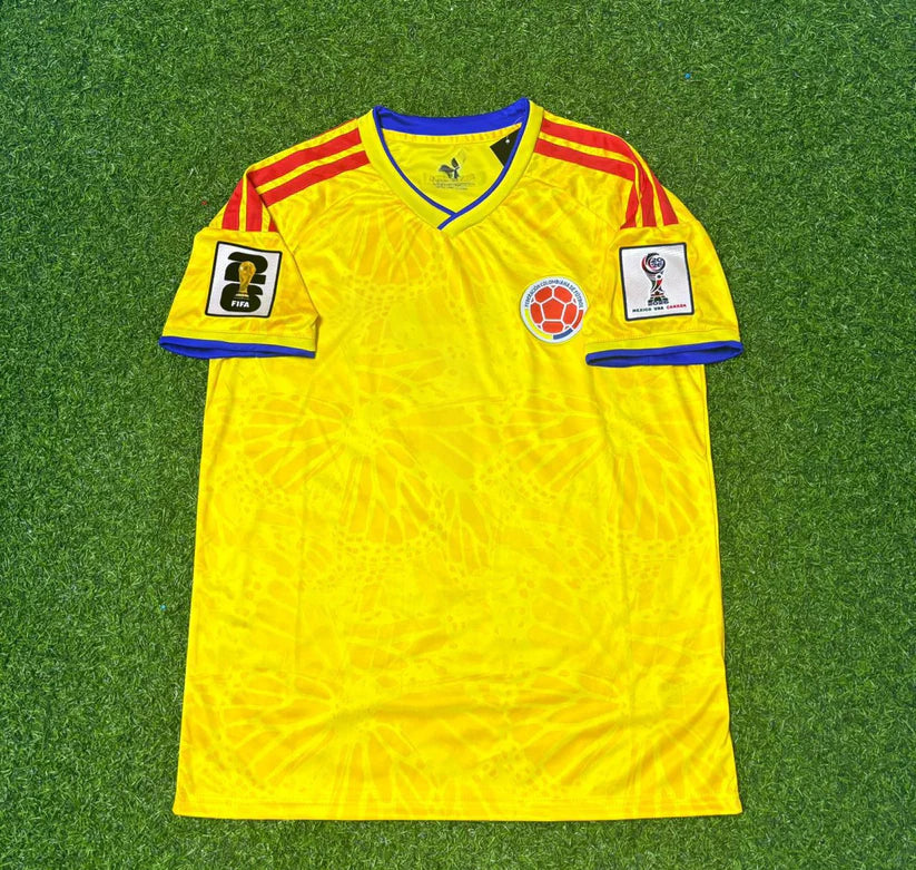 2026 WORLD CUP TEAM COLOMBIA YELLOW JERSEY