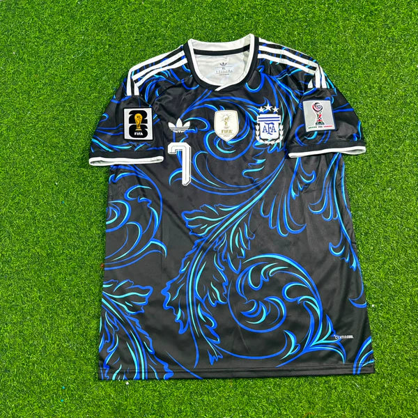 2026 WORLD CUP RODRIGO DE PAUL TEAM ARGENTINA BLUE JERSEY