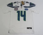 SEATTLE SEAHAWKS SAM DARNOLD WHITE SUPERBOWL JERSEY