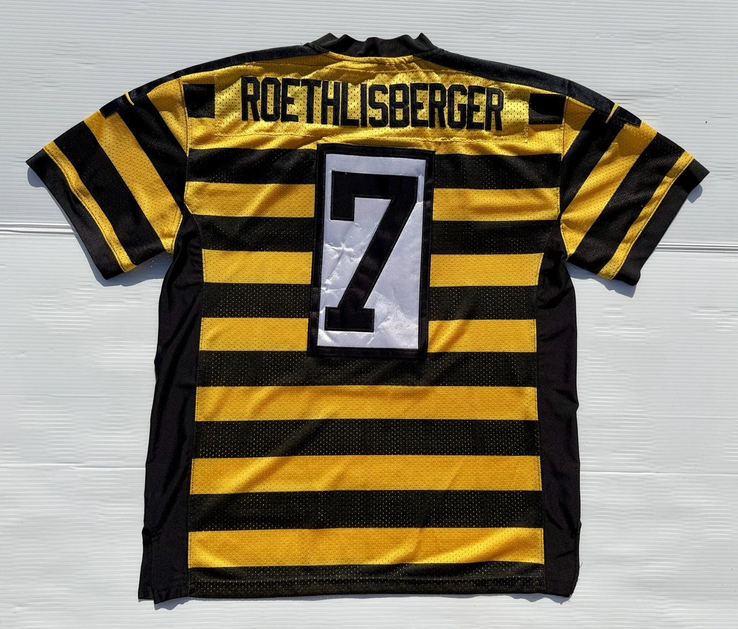 PITTSBURGH STEELERS BEN ROETHLISBERGER YELLOW JERSEY